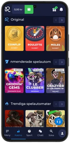 Slotbibliotek med titlar från Pragmatic Play, Hacksaw och Nolimit_